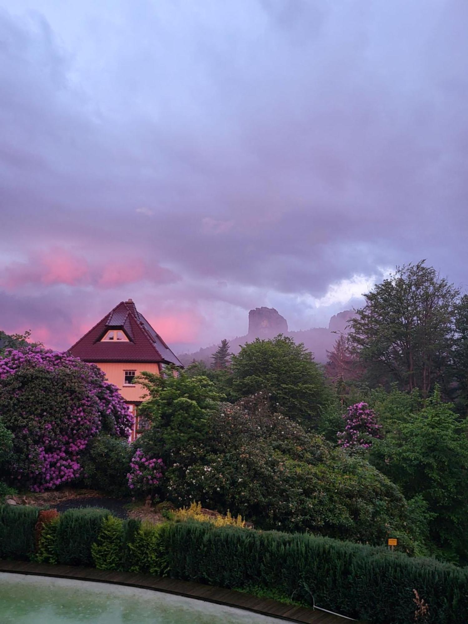 Falkenstein-Huetten Bad Schandau Esterno foto